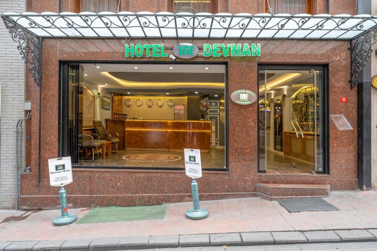 Hotel Devman Istanbul Exteriör bild